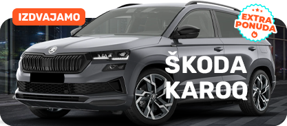 Škoda Karoq – rent a car i dugoročni najam - INTERCAR - INTERCAR Škoda Karoq extra ponuda – dugoročni rent a car za firme